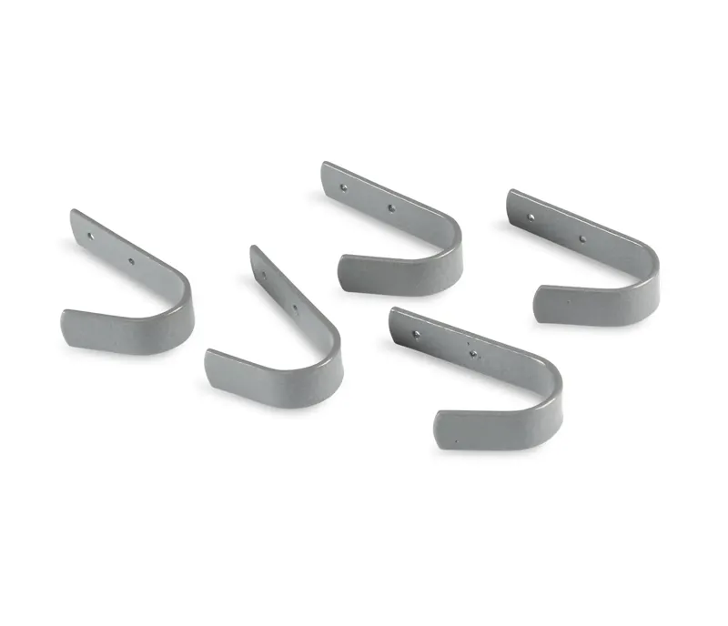 Shires EZI-KIT Small Stable Hooks Set of 5 in Grey