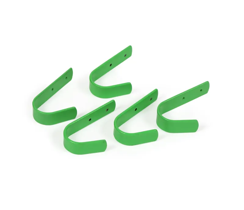 Shires EZI-KIT Small Stable Hooks Set of 5 in Lime