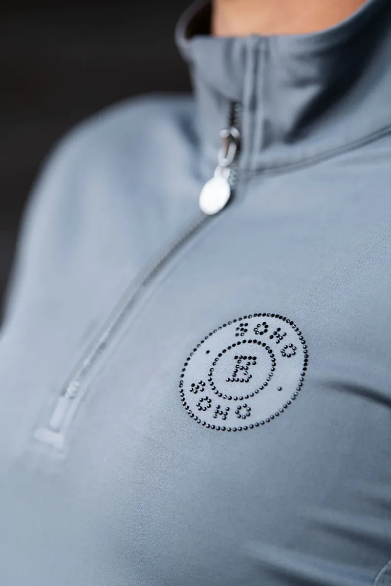 Soho Equestrian Base Layer Ladies in Dove Grey-2