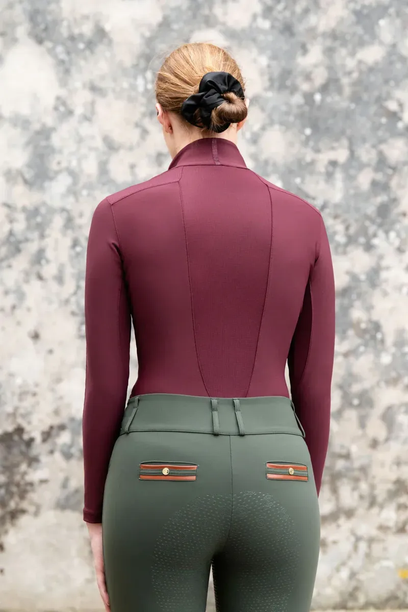 Soho Equestrian Breeches Ladies in Khaki-2