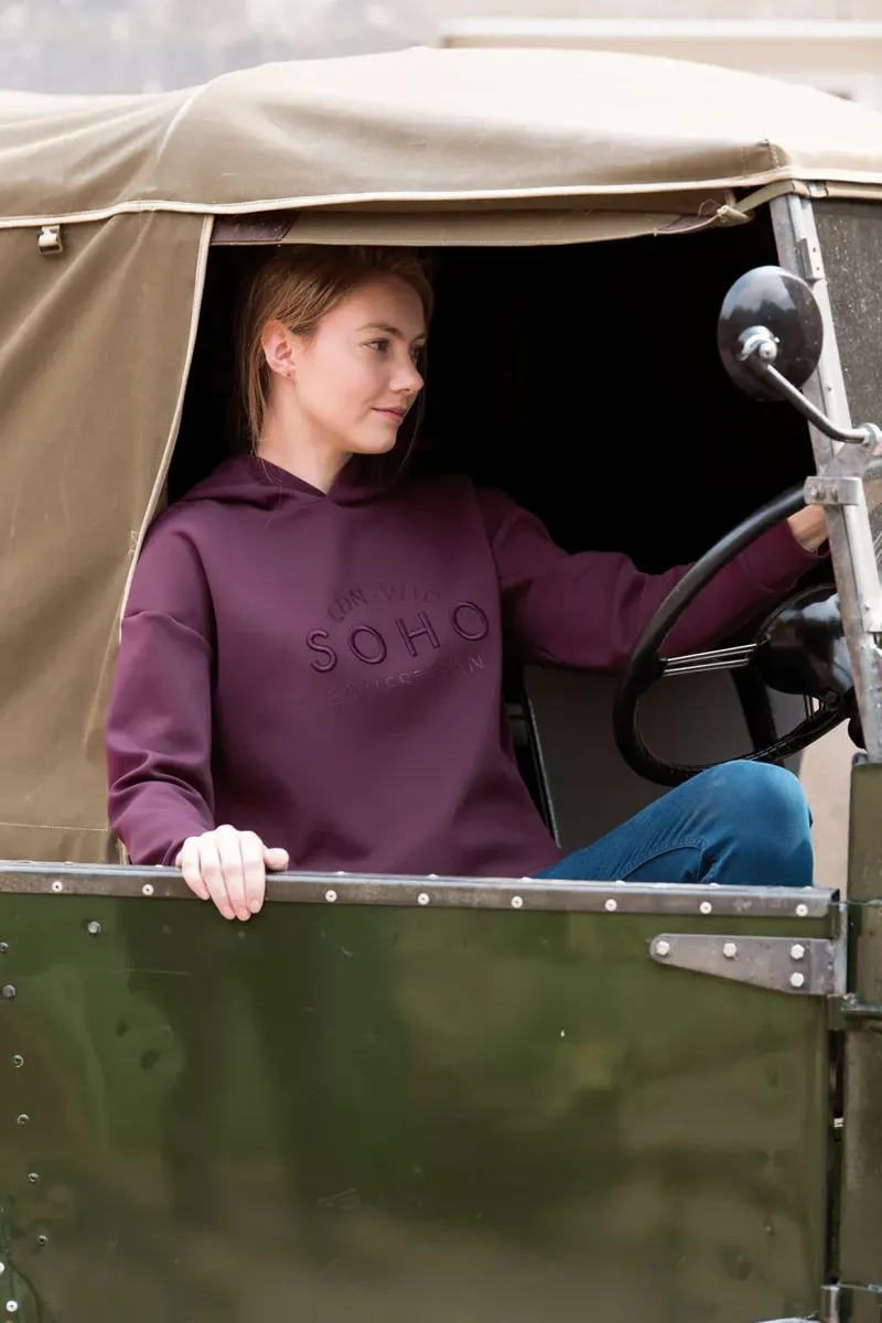 Soho Equestrian Hoodie Ladies in Margaux-3