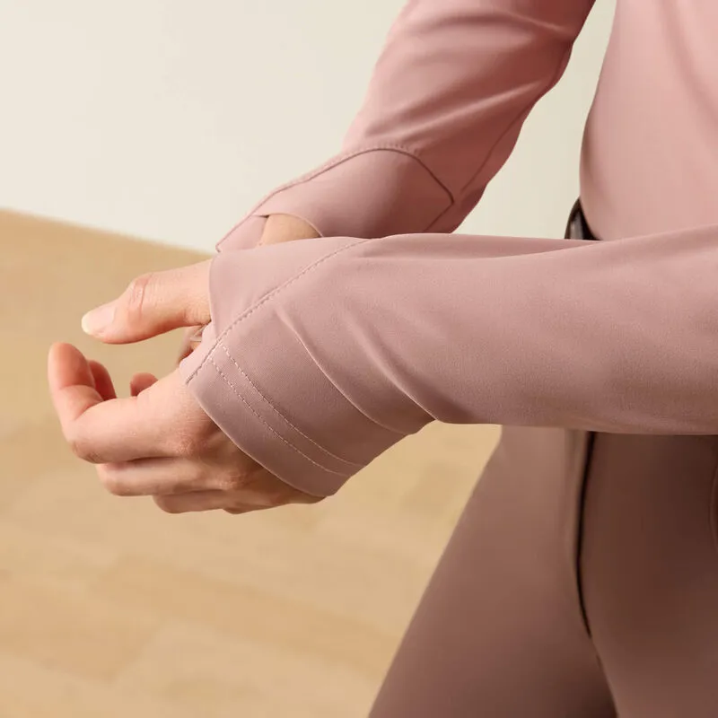 Ariat SolVeil Half Zip Baselayer Ladies in Antler-4