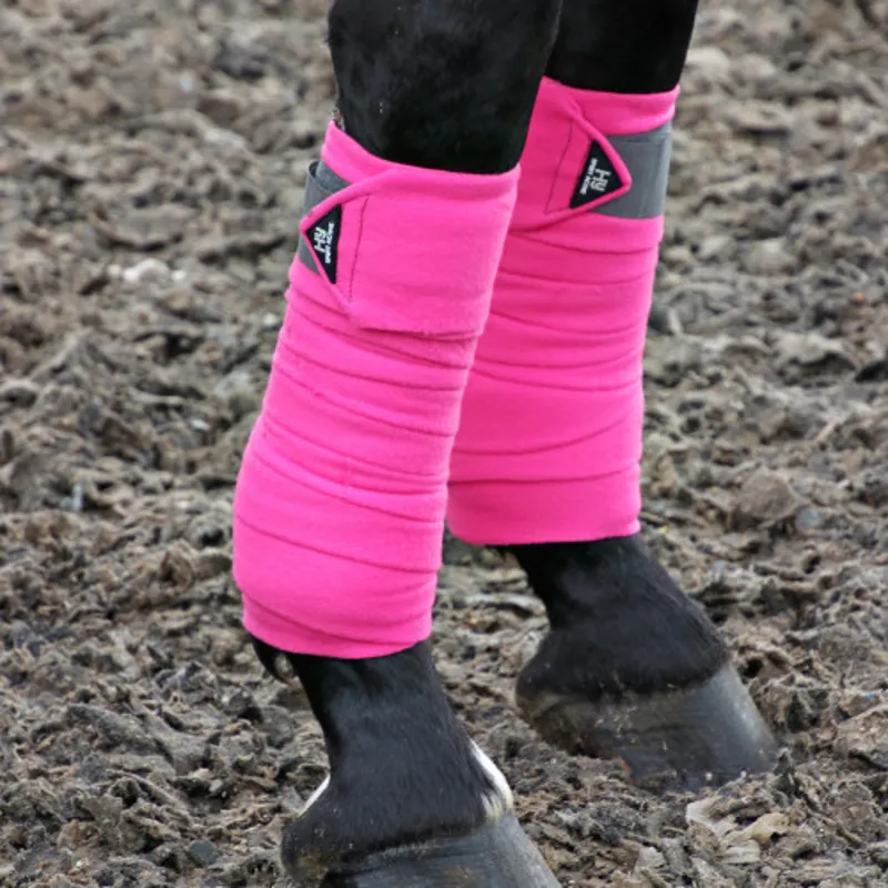 Hy Equestrian Sport Active Luxury Bandages in Bubblegum-1