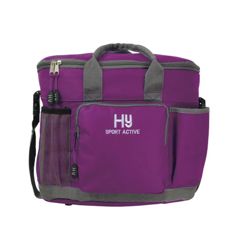 Hy Equestrian Sport Active Grooming Bag in Amethyst