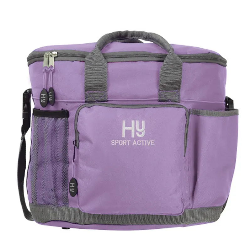 Hy Equestrian Sport Active Grooming Bag in Blooming Lilac