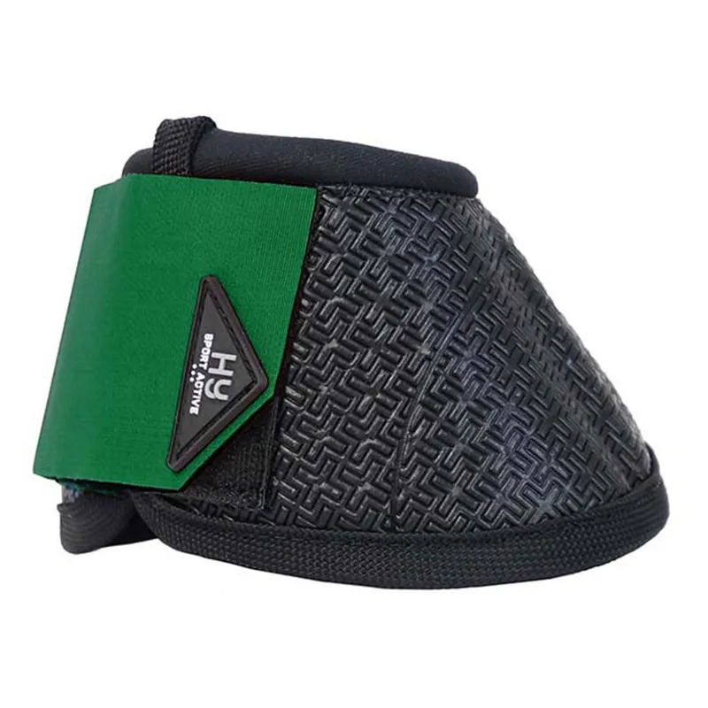 Hy Equestrian Sport Active Over Reach Boots in Emerald