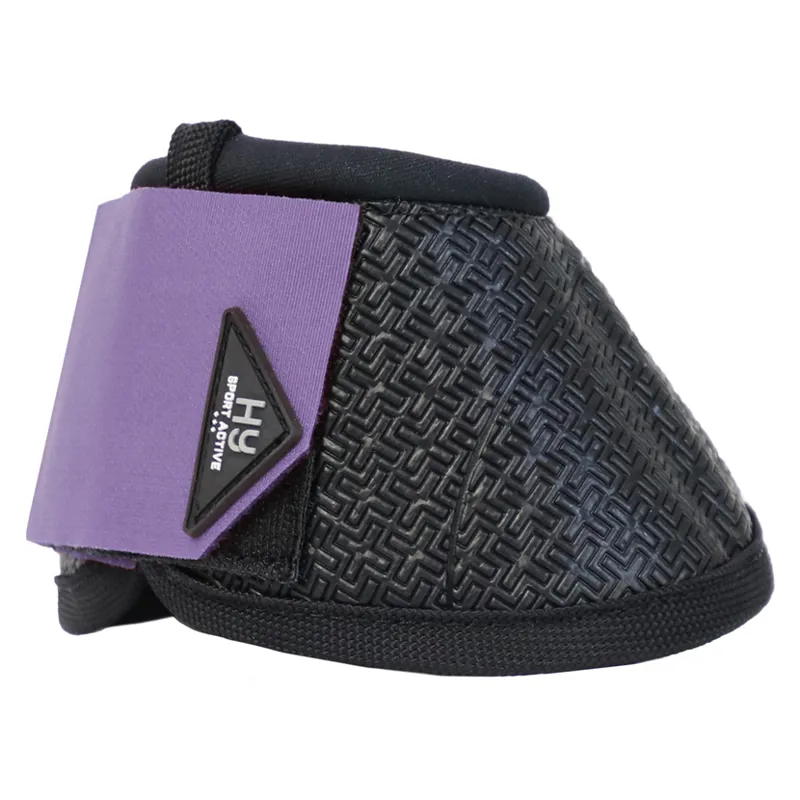 Hy Equestrian Sport Active Over Reach Boots in Lilac