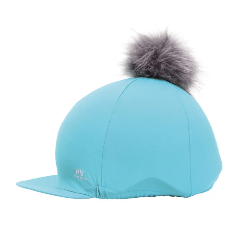 Hy Sport Active Pom Pom Hat Silk in Sky Blue