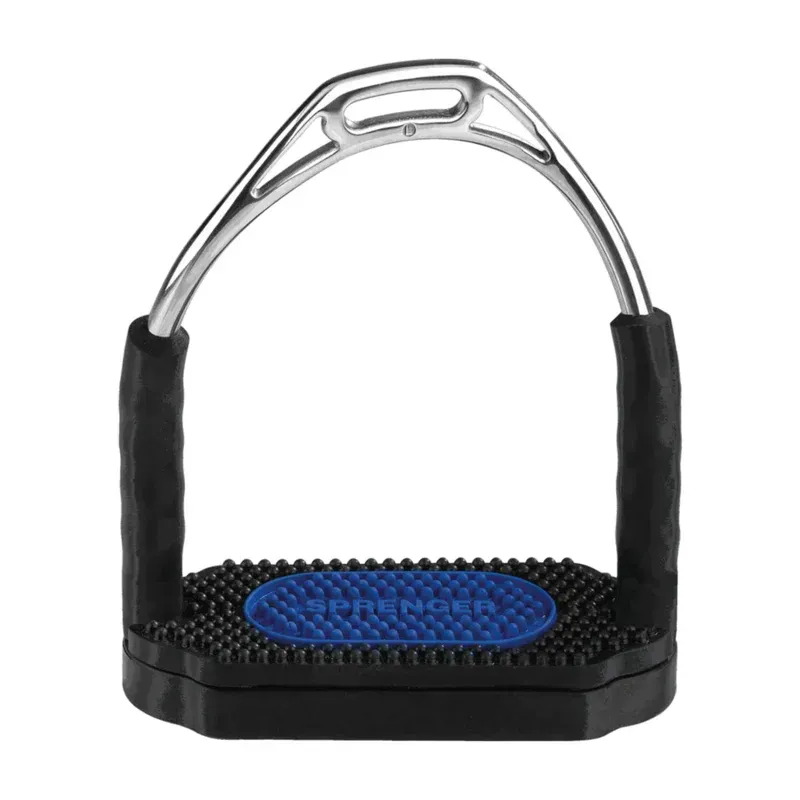 Sprenger Bow Balance Stirrups in Stainless Steel-2