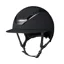 Kask Star Lady Riding Hat in Chrome Black with Black Swarovski Carpet