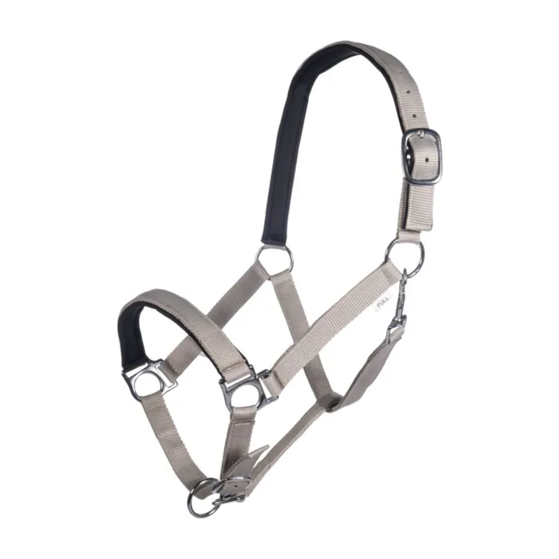 HKM Stars Headcollar with Soft Padding in Beige