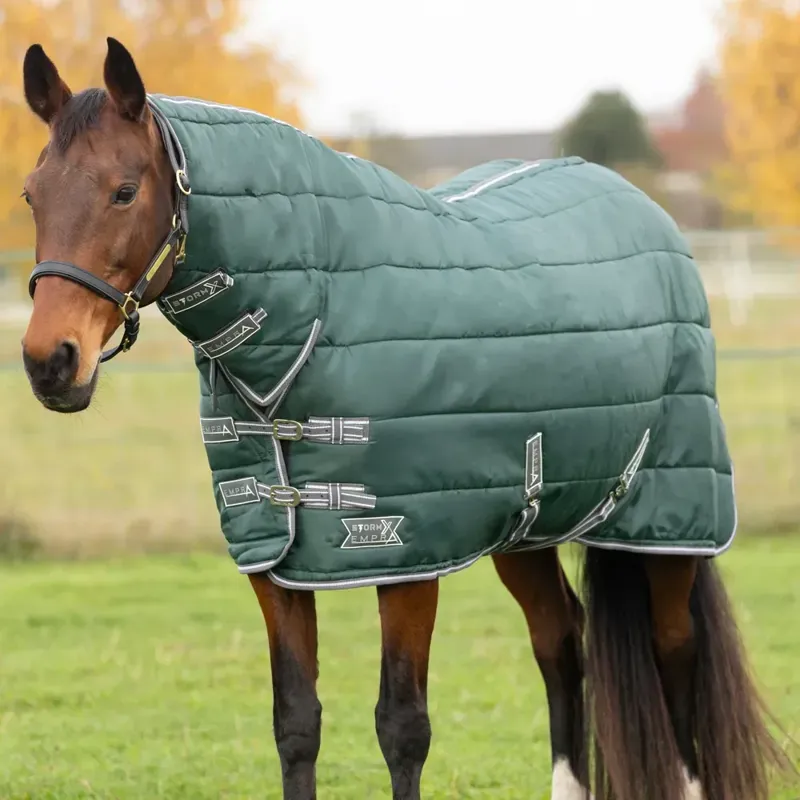 StormX Empra Combi Stable Rug 300g in Green-2