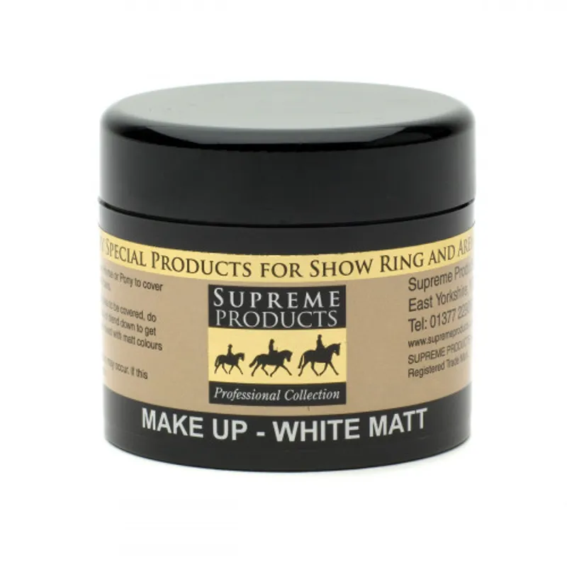 Supreme Products Make Up in White Matt