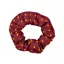 Supreme Products Show Scrunchie in Burgundy/Gold Diamonds - WEB EXCLUSIVE