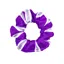 Supreme Products Show Scrunchie in Purple/Lilac Stripe - WEB EXCLUSIVE