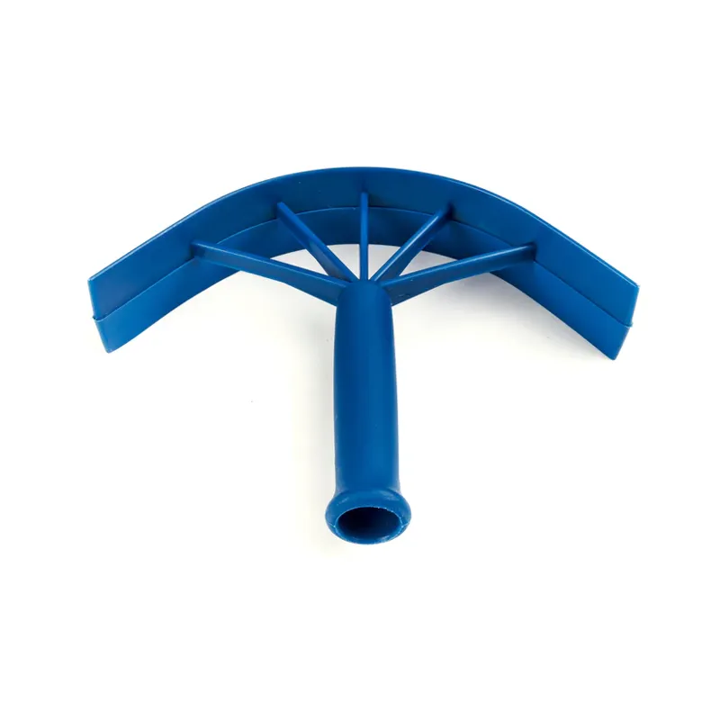 Shires EZI-GROOM Plastic Sweat Scraper in Blue