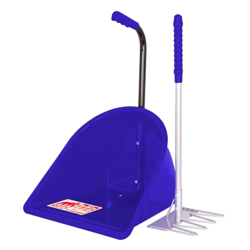 Red Gorilla Teenie Tidee with Short Rake in Blue