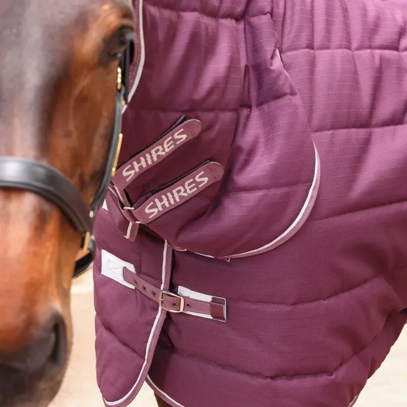 Shires Tempest Original 300g Combo Stable Rug in Burgundy-3
