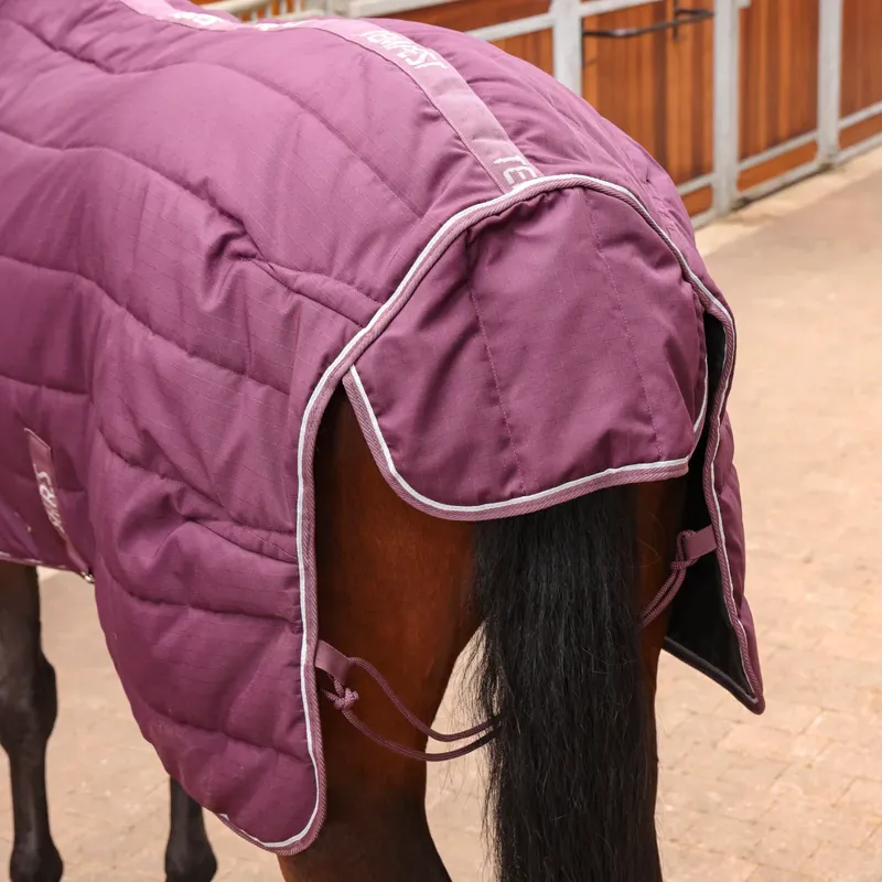Shires Tempest Original 300g Combo Stable Rug in Burgundy-5