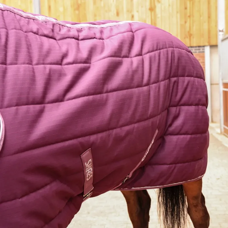 Shires Tempest Original 300g Combo Stable Rug in Burgundy-4