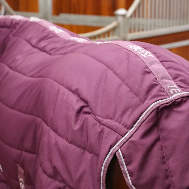 Shires Tempest Original 300g Combo Stable Rug in Burgundy-7