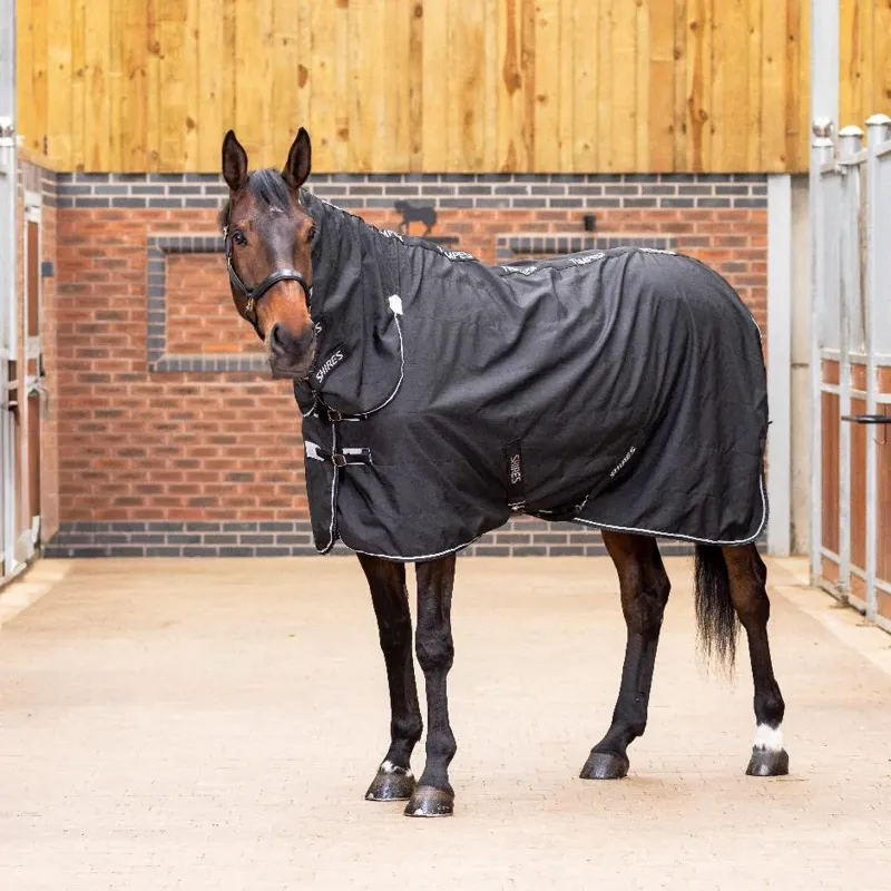 Shires Tempest Lite Combo Stable Rug in Black