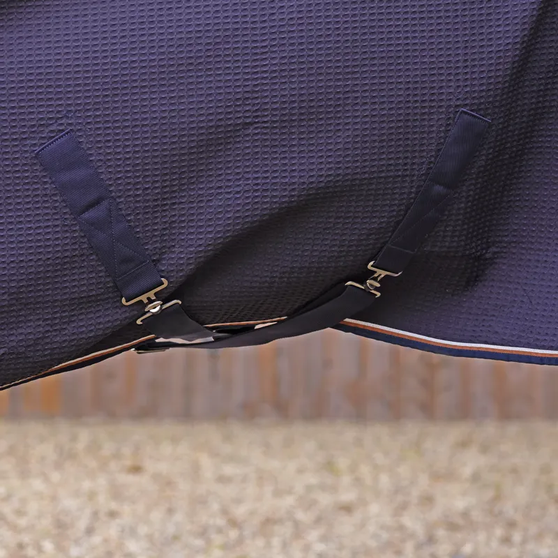 Shires Tempest Original Waffle Rug in Navy-2