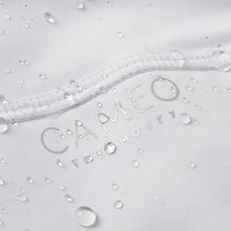 Cameo ThermoDry Riding Tights Juniors in White-1