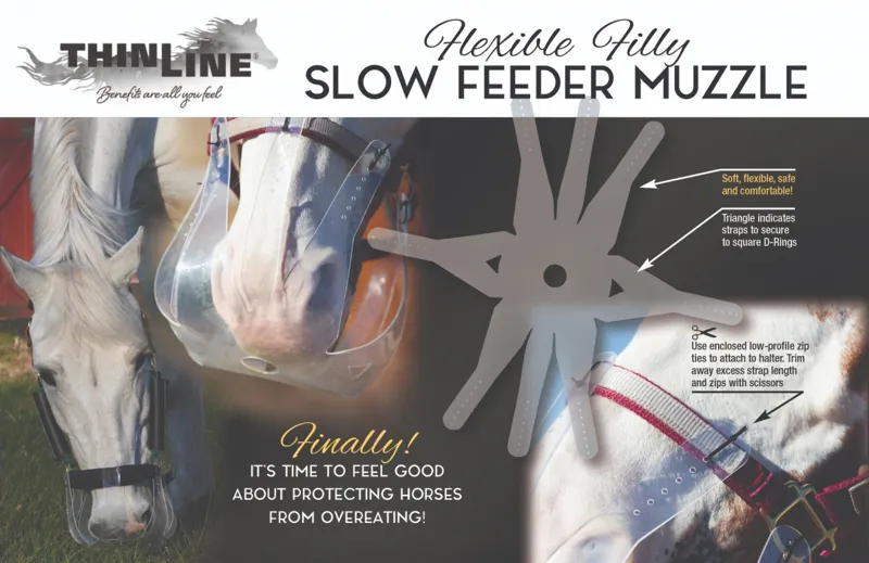 ThinLine Flexible Filly Grazing Muzzle-6