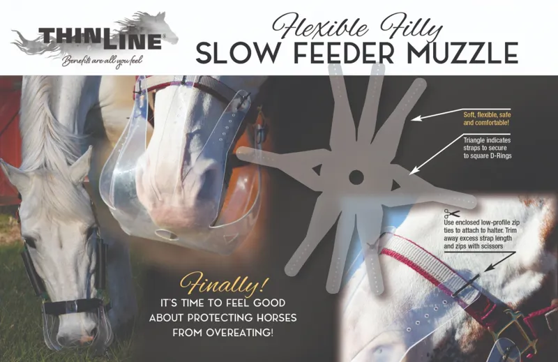 ThinLine Flexible Filly Grazing Muzzle-5