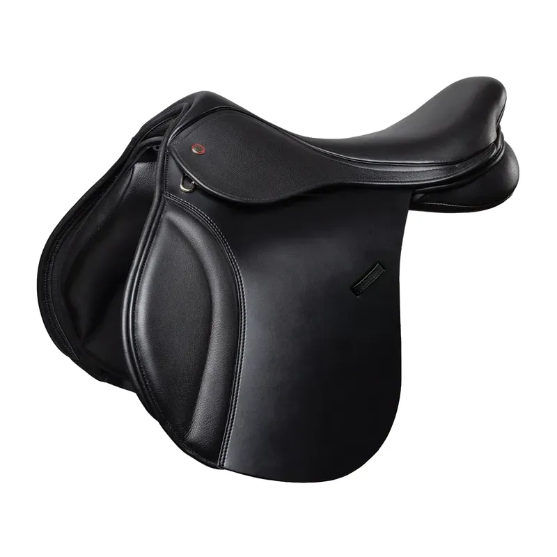 Thorowgood T9 Pony Long Leg GP Saddle in Black-2