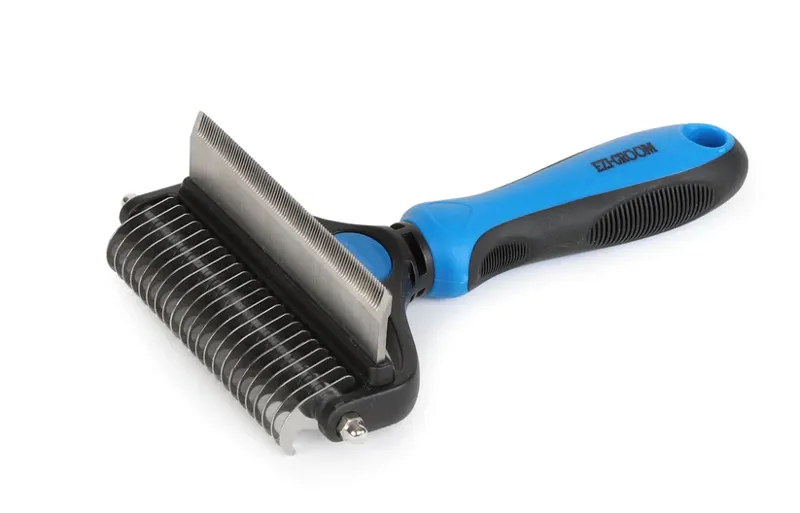 Shires EZI-GROOM Tidy Up Comb in Blue - WEB EXCLUSIVE