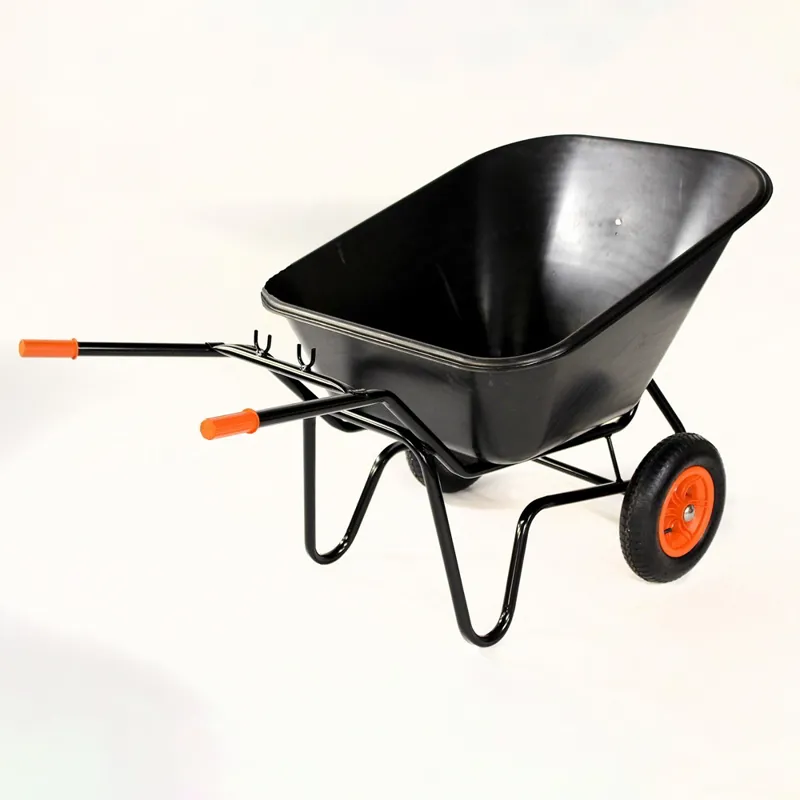 Bullbarrow Titan Wheelbarrow in Black -2