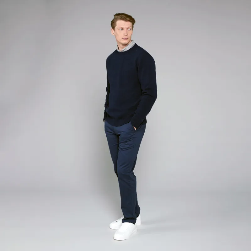 Toggi Blakeney Knitted Sweater Mens in Midnight Navy-6