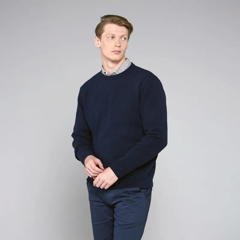 Toggi Blakeney Knitted Sweater Mens in Midnight Navy-2