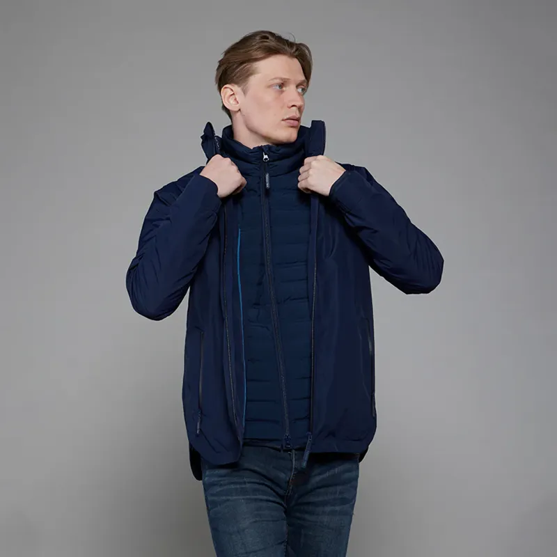 Toggi Defender Jacket Mens in Navy-1