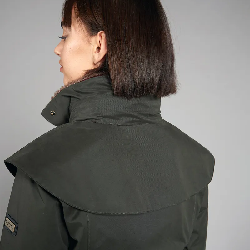 Toggi Portobello Waterproof Coat Ladies in Dark Green-4