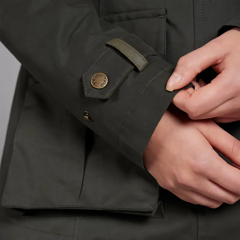 Toggi Portobello Waterproof Coat Ladies in Dark Green-6