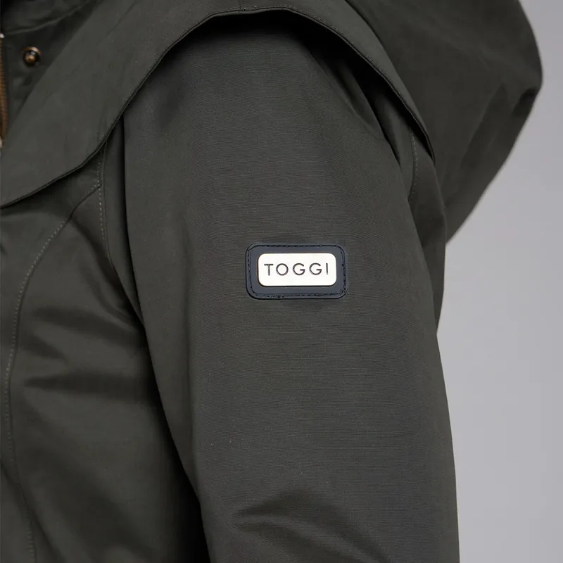 Toggi Portobello Waterproof Coat Ladies in Dark Green-9
