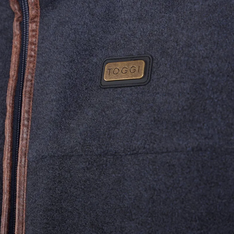 Toggi Tudor Fleece Gilet Mens in Midnight Navy-6