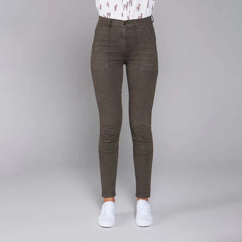 Toggi Wothorpe Cotton Trousers Ladies in Truffle