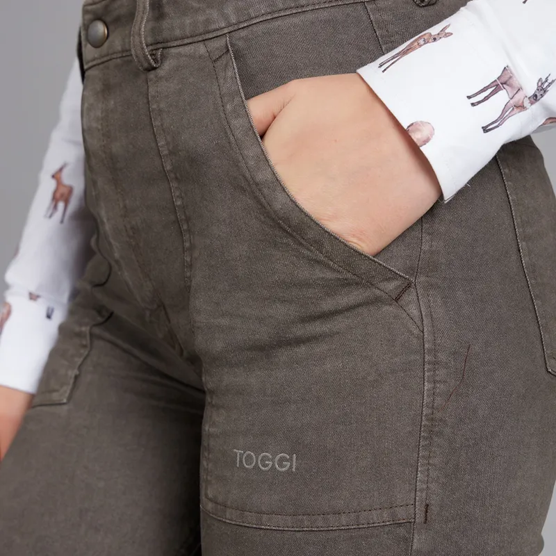 Toggi Wothorpe Cotton Trousers Ladies in Truffle-3