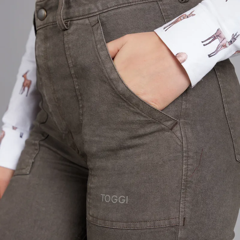 Toggi Wothorpe Cotton Trousers Ladies in Truffle-2