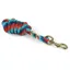 Shires Topaz Lead Rope in Navy/Red/Turquoise - WEB EXCLUSIVE