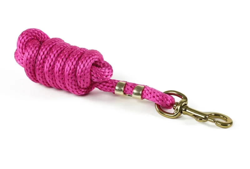 Shires Topaz Lead Rope in Raspberry - WEB EXCLUSIVE