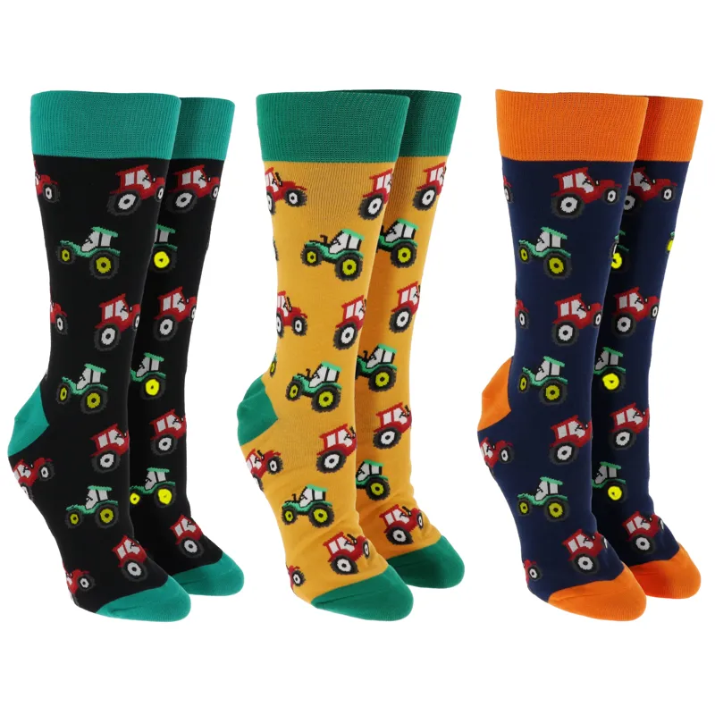 Sock Society Tractor Assorted Socks