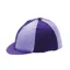 Hy Equestrian Two Tone Lycra Hat Silk in Purple/Lilac - WEB EXCLUSIVE