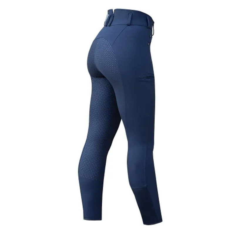 Equetech Ultimo Grip Breeches Ladies in Navy-2