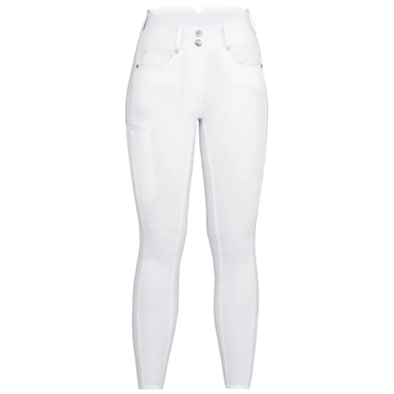 Equetech Ultimo Grip Breeches Ladies  in White-2