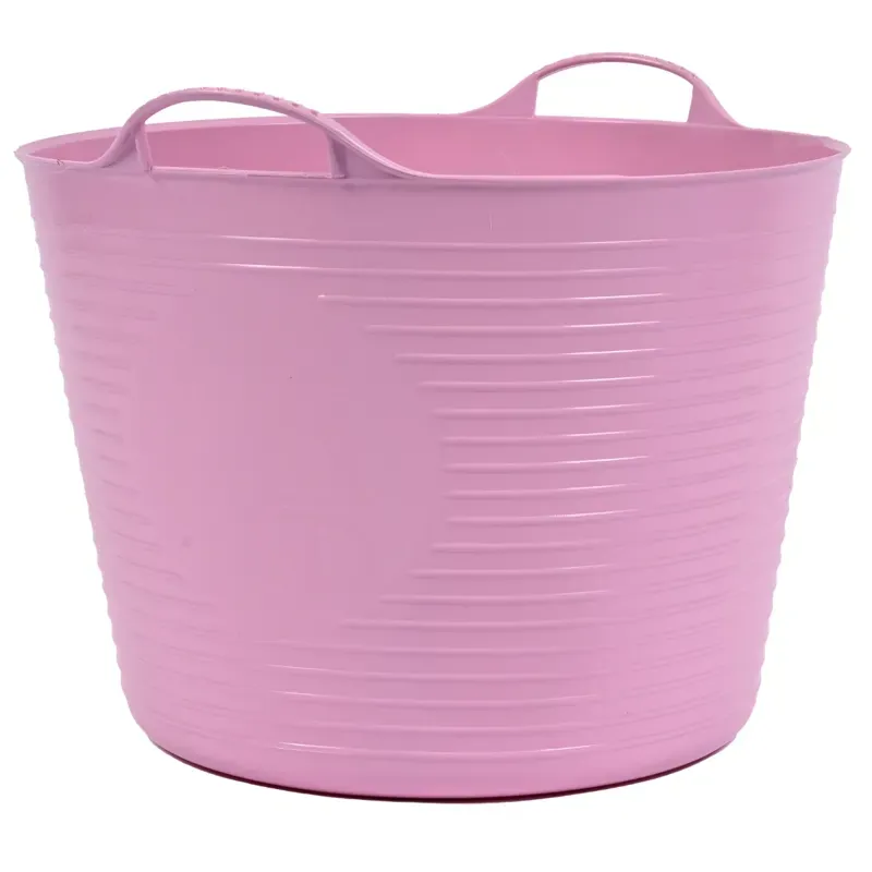 Red Gorilla Tubtrug Flexi Bucket Large in Soft Pink